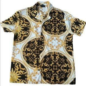 Forever 21 BAROQUE PRINT SHIRT